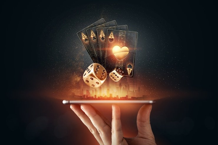 Kartu informasi bonus dengan cahaya ungu